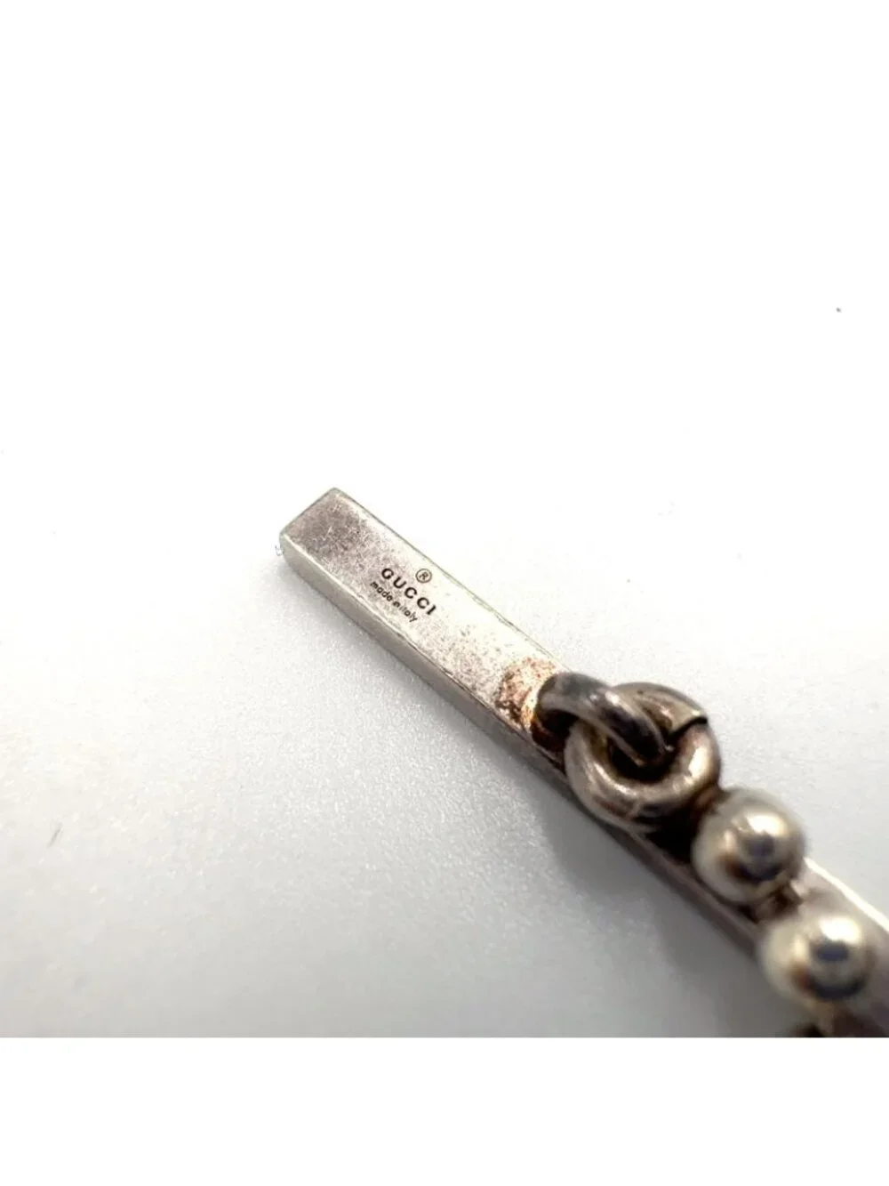 Gucci Interlocking G Silver Necklace